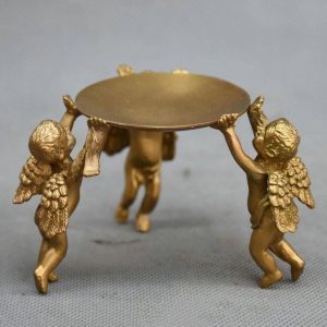 Bougeoir Bronze Cherubin