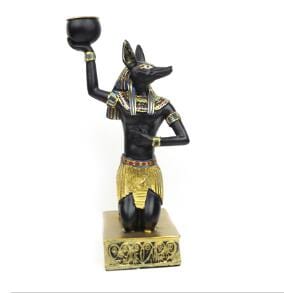 Bougeoir Égyptien Anubis