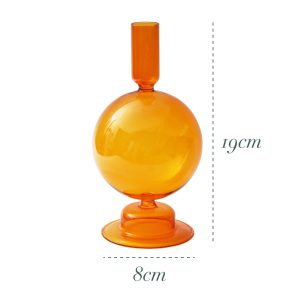 Bougeoir Orange 9