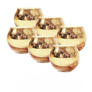 Petit Bougeoir en Verre ( 6pcs )