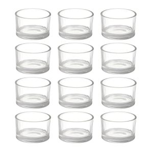 Photophore Transparent ( 12pcs )